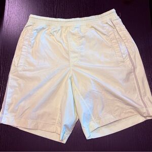 lululemon athletica Men's Yellow Athletic Shorts- 15” width, 18” long